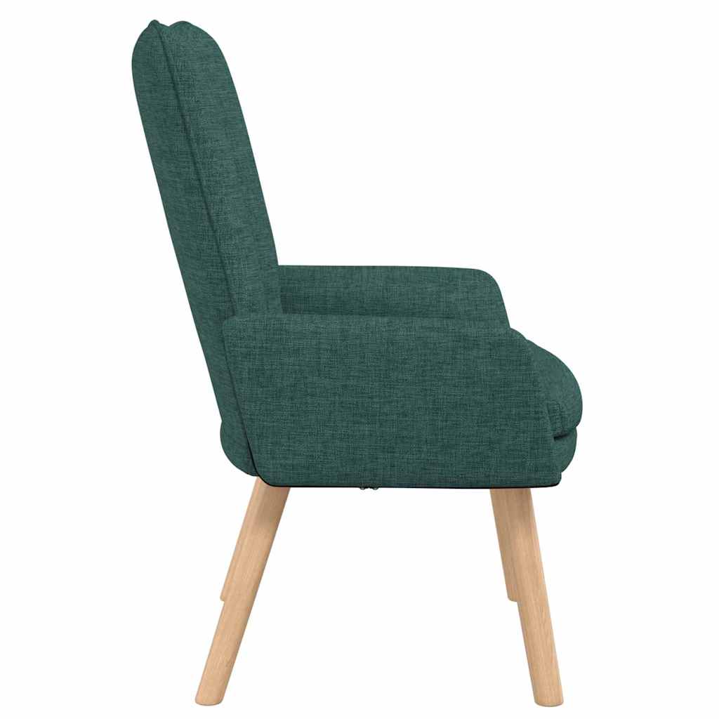 Sedia rilassante Verde scuro 63 x 67 x 94 cm Tessuto