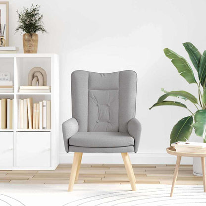 Sedia rilassante Grigio nuvola 63 x 67 x 94 cm Tessuto