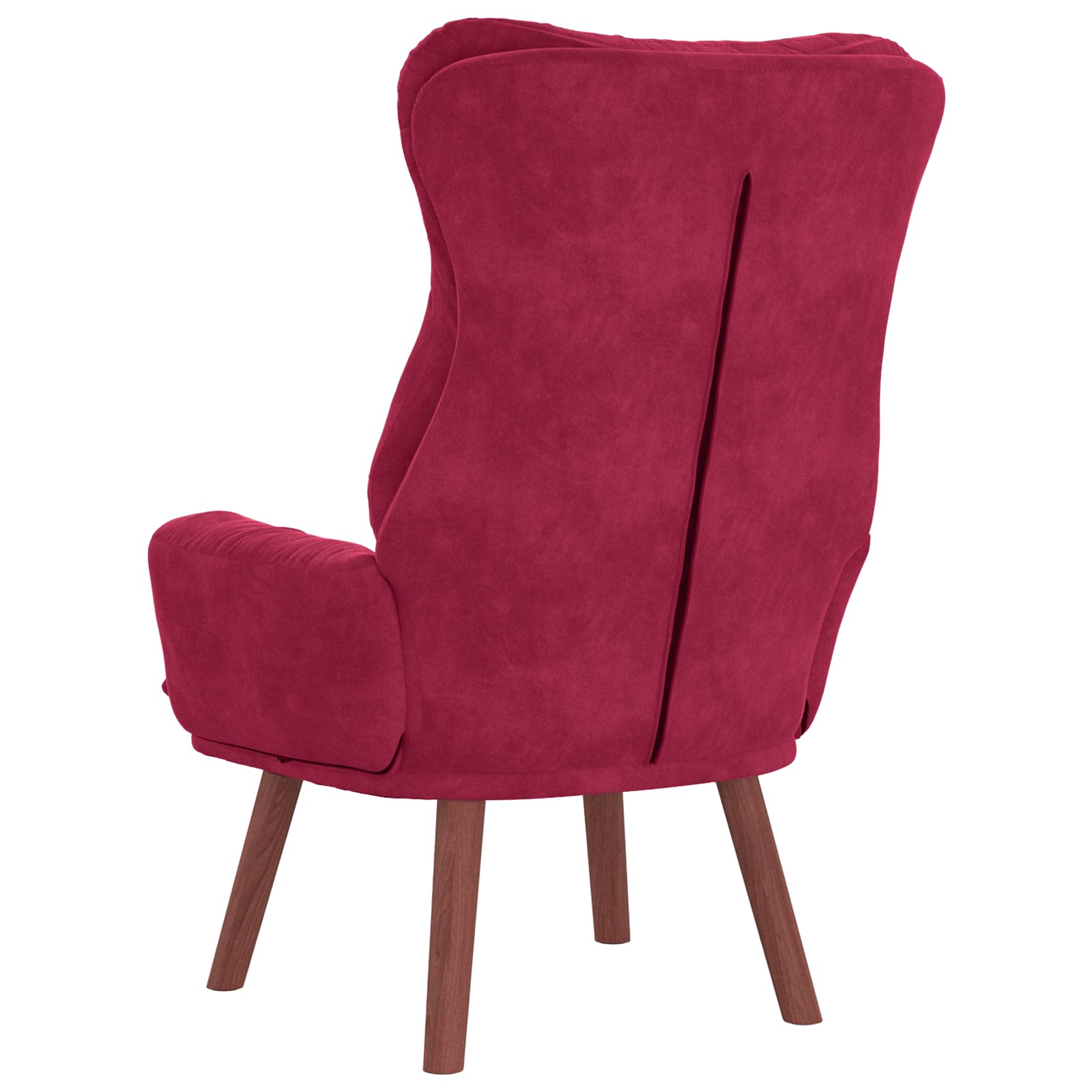 poltrona Rosso Vino 69 x 74 x 93 cm Velluto - homemem39