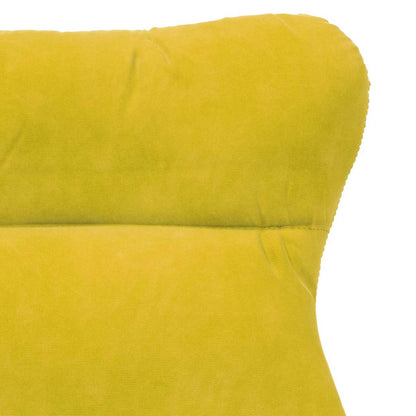 Sedia rilassante Giallo 69 x 74 x 93 cm Velluto