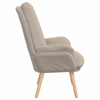 Sedia rilassante Grigio chiaro 69 x 74 x 93 cm Tessuto