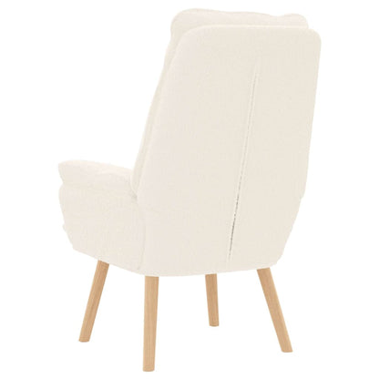 Sedia rilassante Crema 69 x 74 x 93 cm Tessuto