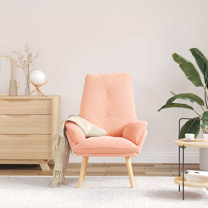 Sedia rilassante Rosa 69 x 74 x 93 cm Tessuto