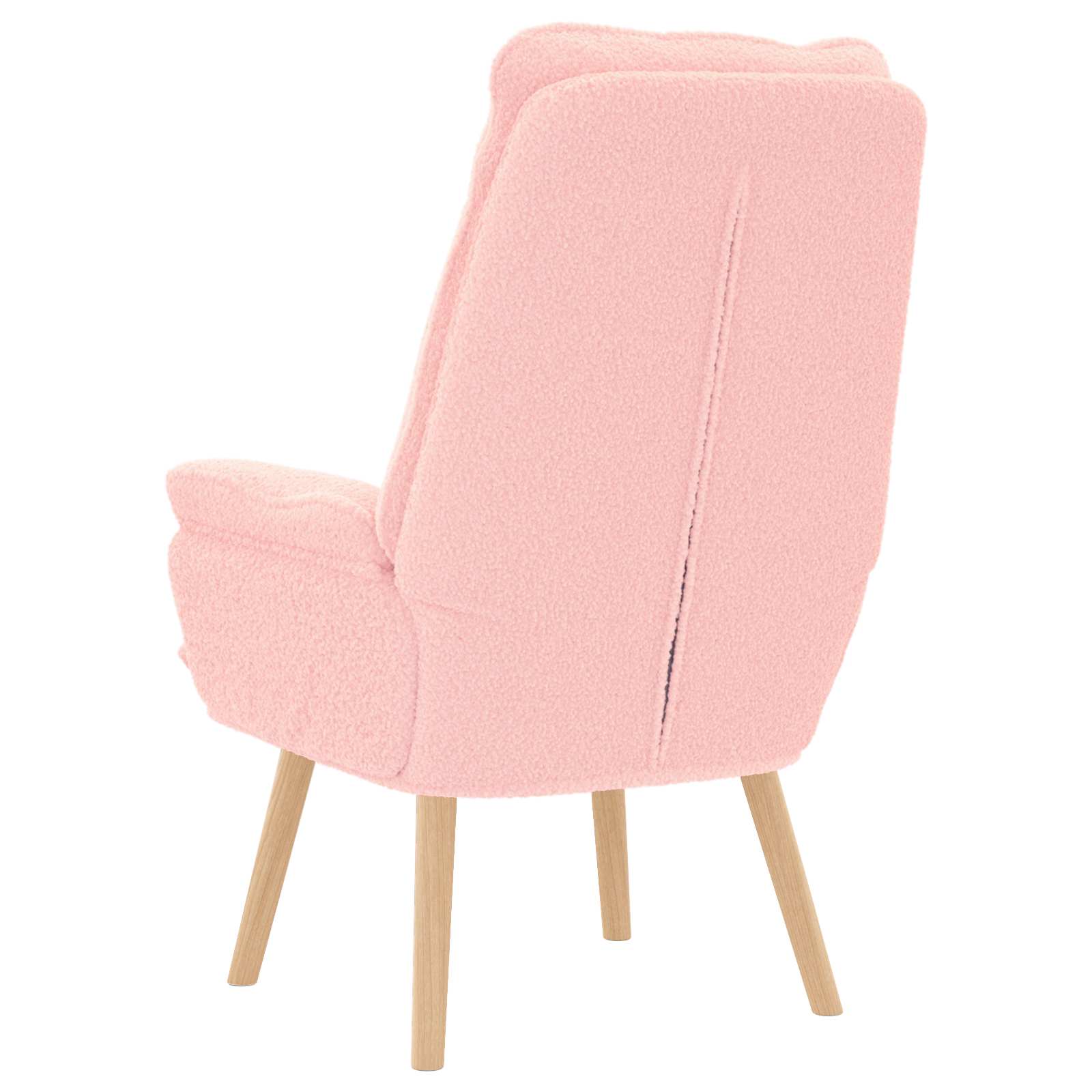 poltrona Rosa 69 x 74 x 93 cm Tessuto Sherpa | homemem39