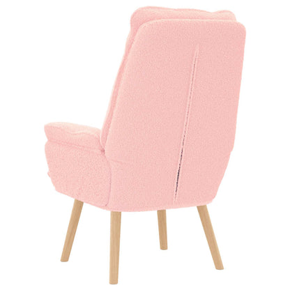poltrona Rosa 69 x 74 x 93 cm Tessuto Sherpa | homemem39