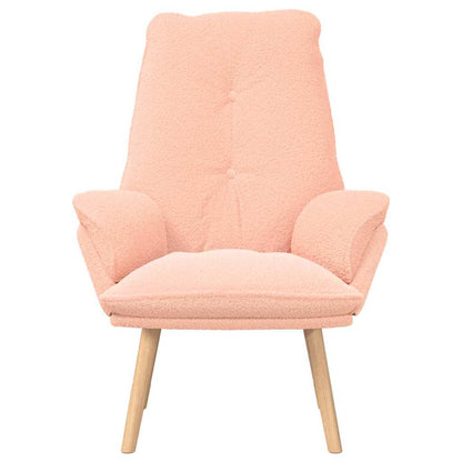 Sedia rilassante Rosa 69 x 74 x 93 cm Tessuto