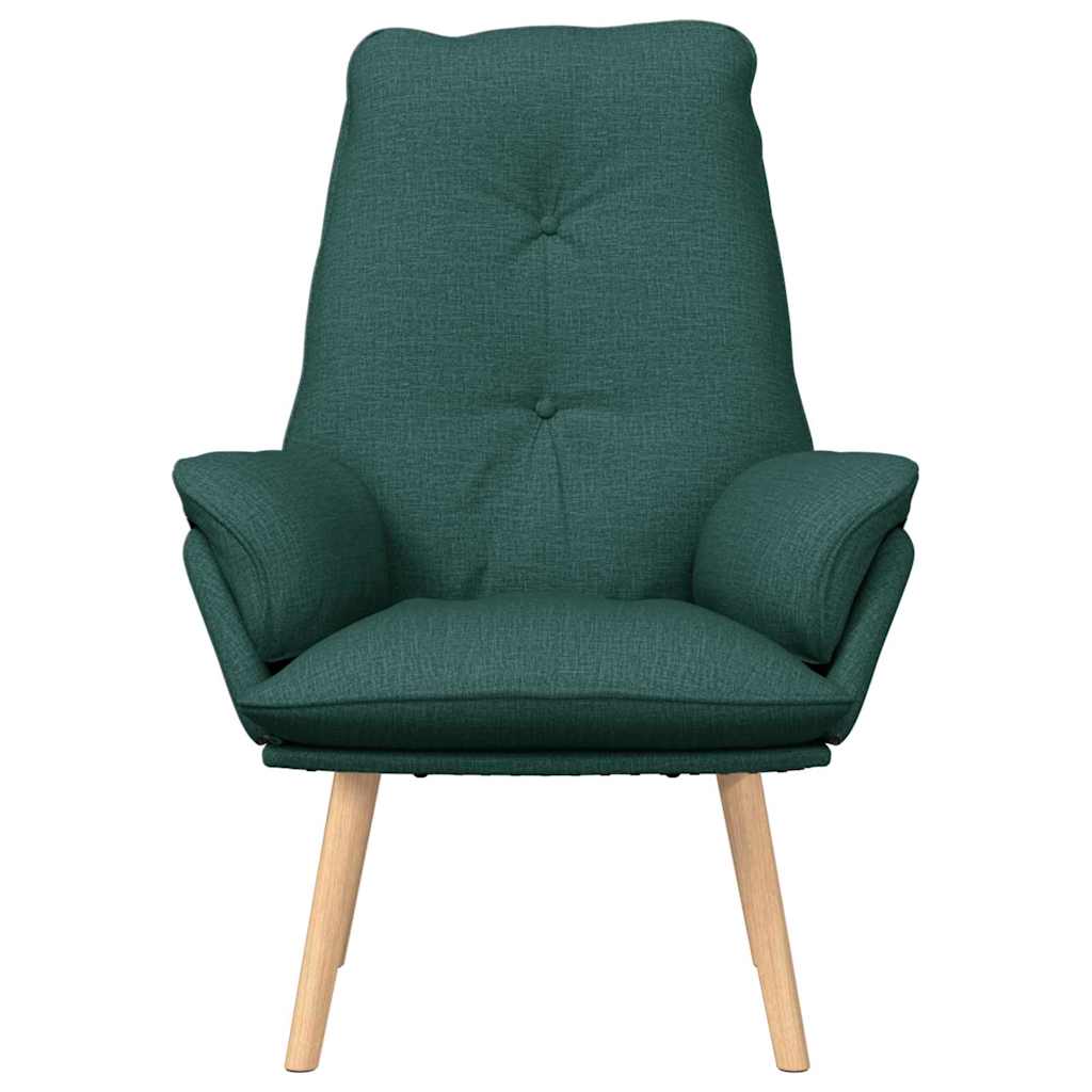 Sedia rilassante Verde scuro 69 x 74 x 93 cm Tessuto