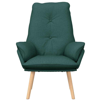 Sedia rilassante Verde scuro 69 x 74 x 93 cm Tessuto