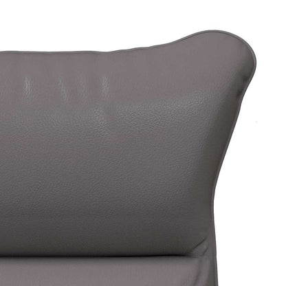 Sedia rilassante Grigio 69 x 74 x 93 cm Pelle sintetica