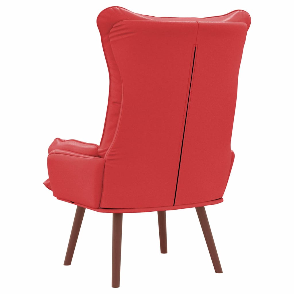 Sedia rilassante Rosso 69 x 74 x 93 cm Pelle sintetica
