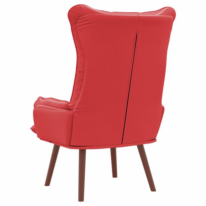 Sedia rilassante Rosso 69 x 74 x 93 cm Pelle sintetica