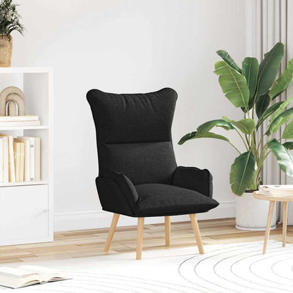 Sedia rilassante Nero 69 x 74 x 93 cm Tessuto