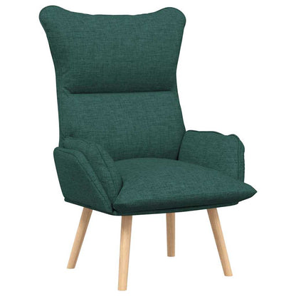 Sedia rilassante Verde scuro 69 x 74 x 93 cm Tessuto