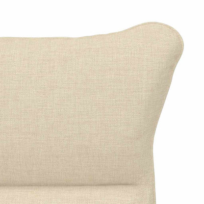 Sedia rilassante Crema 69 x 74 x 93 cm Tessuto