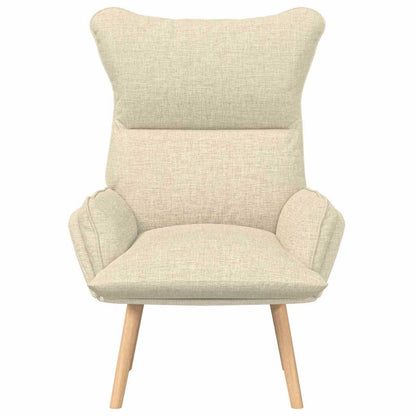 Sedia rilassante Crema 69 x 74 x 93 cm Tessuto