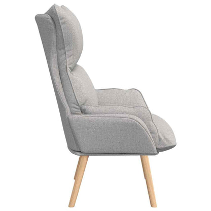 Sedia rilassante Grigio nuvola 69 x 74 x 93 cm Tessuto