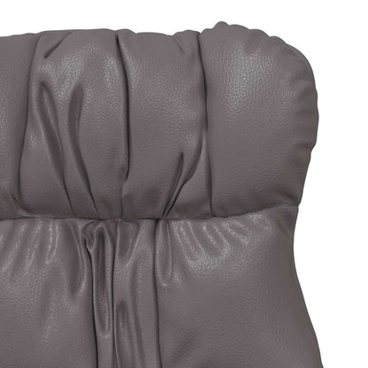 Sedia rilassante Grigio 69 x 74 x 93 cm Pelle sintetica