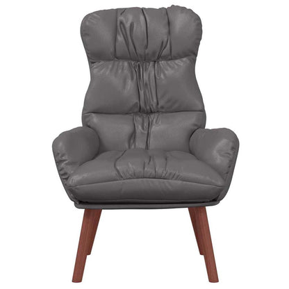 Sedia rilassante Grigio 69 x 74 x 93 cm Pelle sintetica