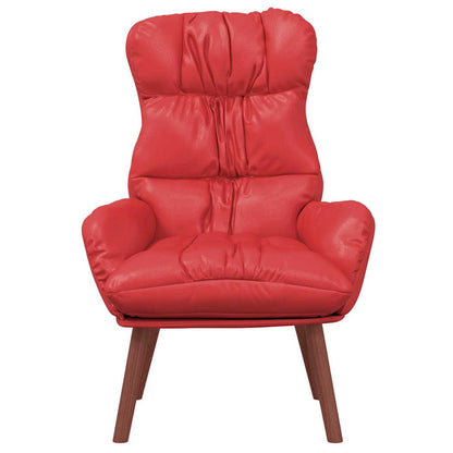 Sedia rilassante Rosso 69 x 74 x 93 cm Pelle sintetica