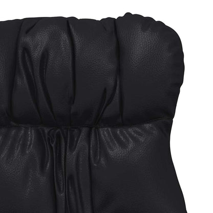 Sedia rilassante Nero 69 x 74 x 93 cm Pelle sintetica