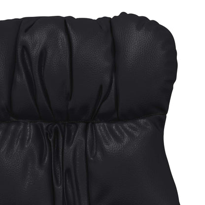 poltrona Nero 69 x 74 x 93 cm Pelle Artificiale | homemem39