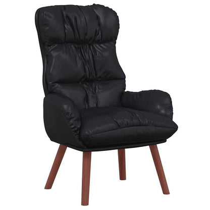 Sedia rilassante Nero 69 x 74 x 93 cm Pelle sintetica