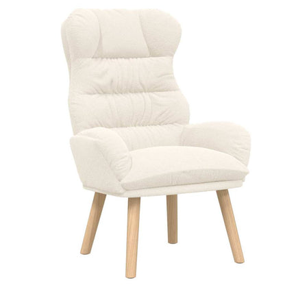 poltrona Crema 69 x 74 x 93 cm Tessuto Sherpa | homemem39