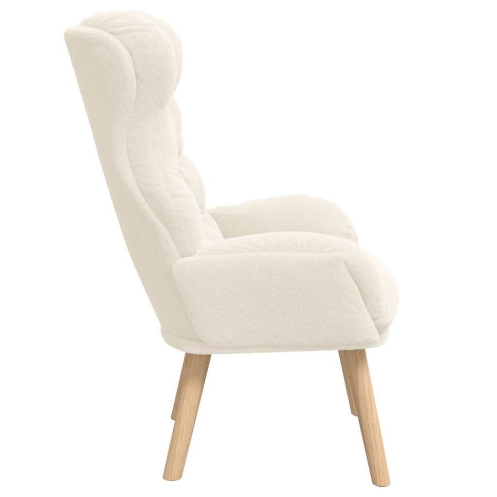 poltrona Crema 69 x 74 x 93 cm Tessuto Sherpa | homemem39