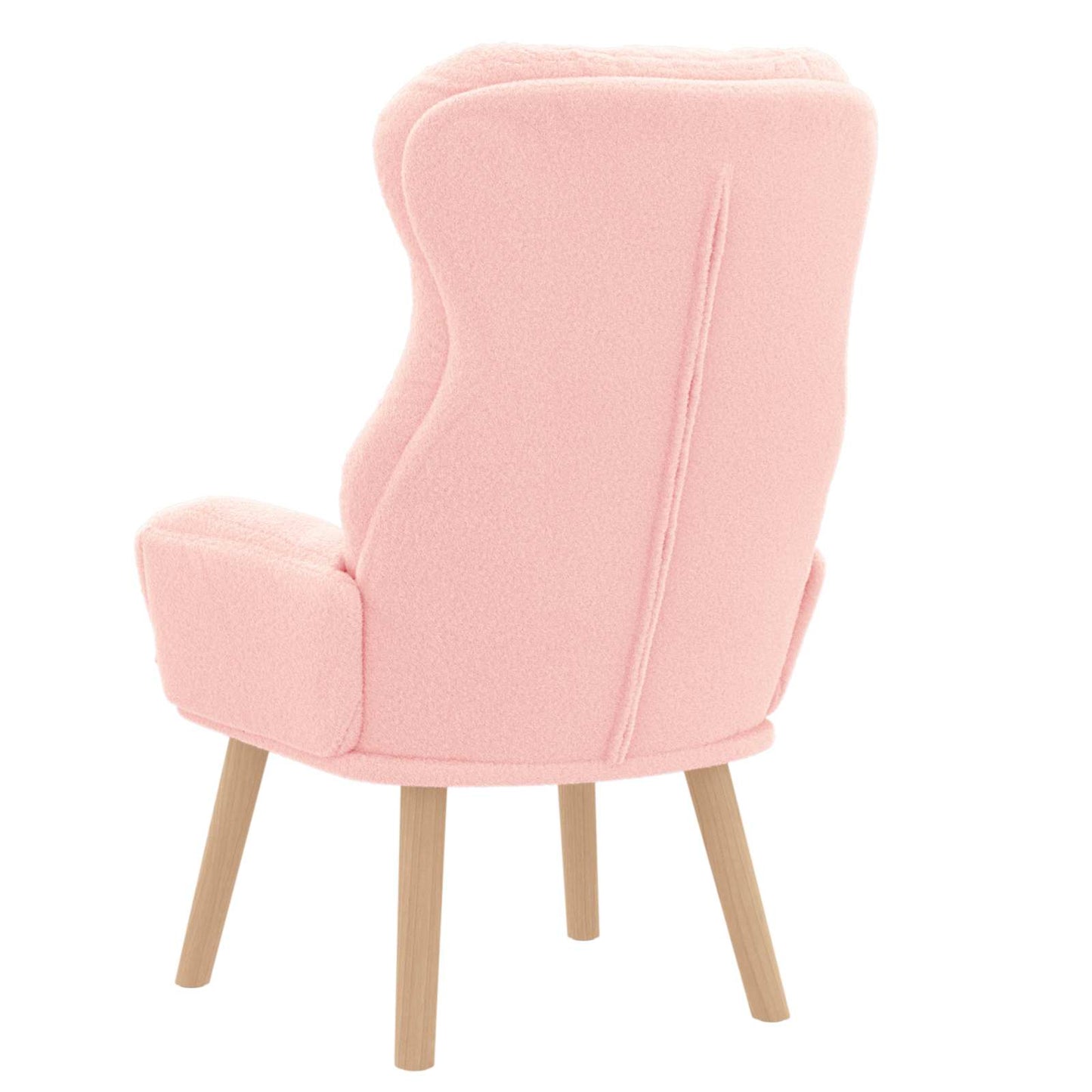 poltrona Rosa 69 x 74 x 93 cm Tessuto Sherpa | homemem39