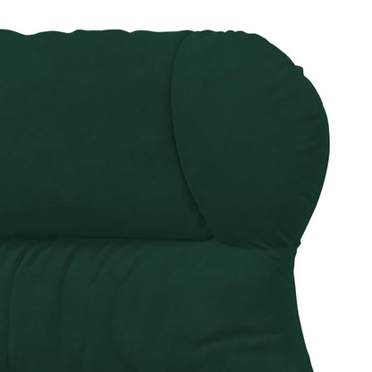 poltrona Verde Scuro 69 x 74 x 93 cm Velluto