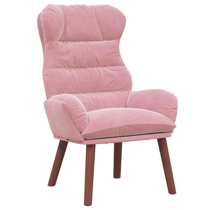 Sedia rilassante Rosa 69 x 74 x 93 cm Velluto