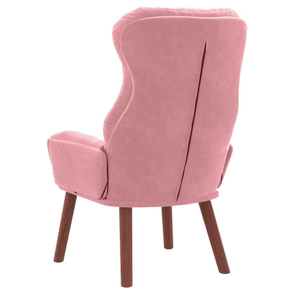 poltrona Rosa 69 x 74 x 93 cm Velluto