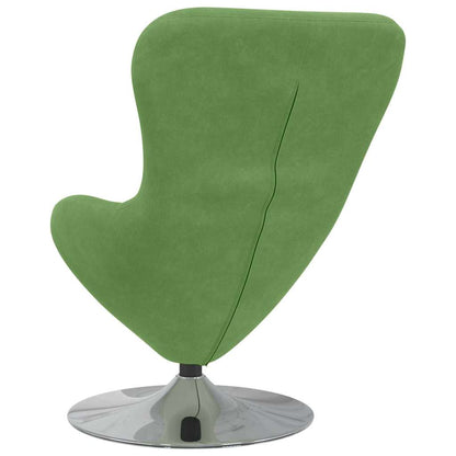 Poltrona uovo Verde chiaro 63 x 73 x 90 cm Velluto