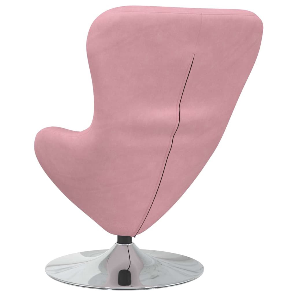 Poltrona uovo Rosa 63 x 73 x 90 cm Velluto