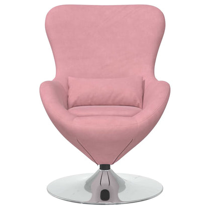 Poltrona uovo Rosa 63 x 73 x 90 cm Velluto