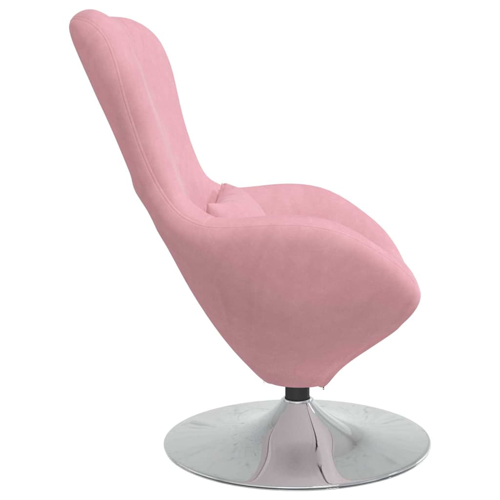 Poltrona uovo Rosa 63 x 73 x 90 cm Velluto