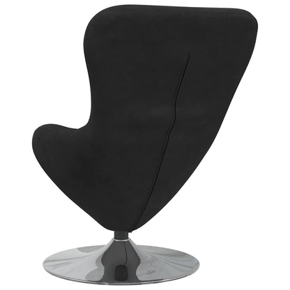 Poltrona uovo Nero 63 x 73 x 90 cm Velluto