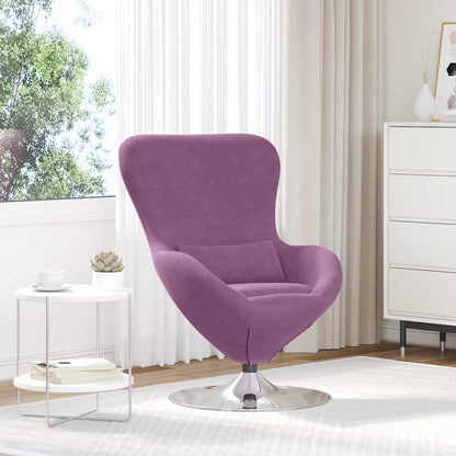 Poltrona uovo Viola 63 x 73 x 90 cm Velluto
