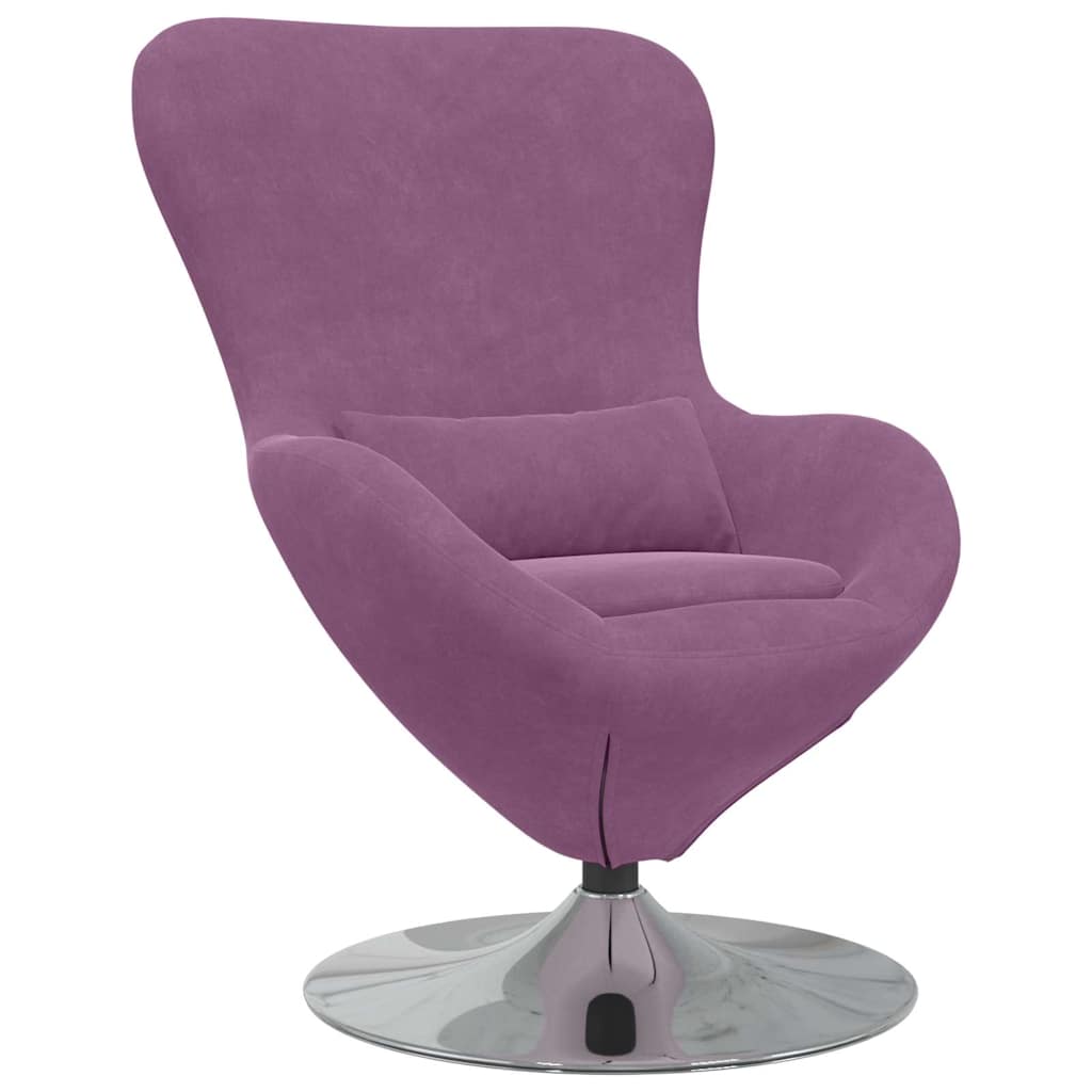 Poltrona uovo Viola 63 x 73 x 90 cm Velluto