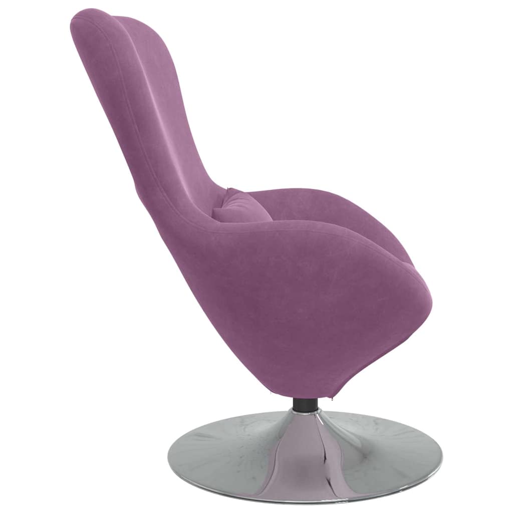 Poltrona uovo Viola 63 x 73 x 90 cm Velluto
