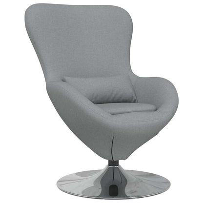 Poltrona uovo Grigio chiaro Tessuto