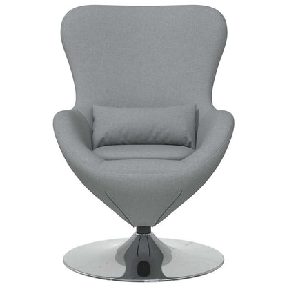 Poltrona uovo Grigio chiaro Tessuto