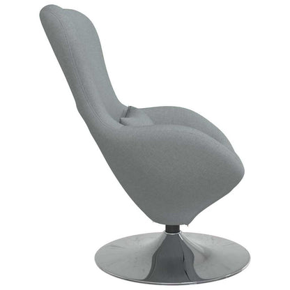 Poltrona uovo Grigio chiaro Tessuto