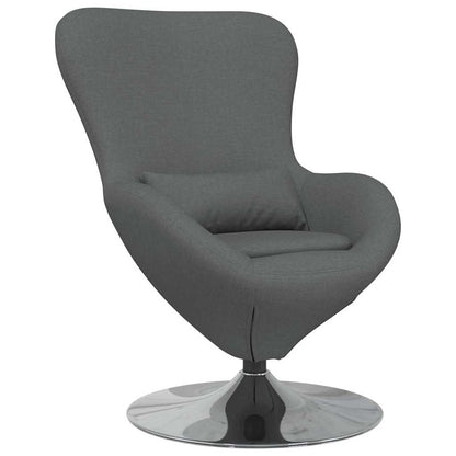 Poltrona uovo Grigio scuro Tessuto