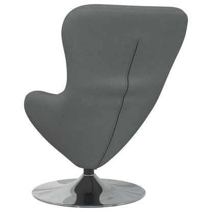 Poltrona uovo Grigio scuro Tessuto