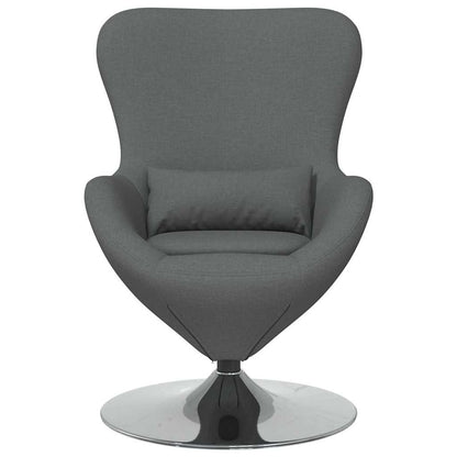 Poltrona uovo Grigio scuro Tessuto