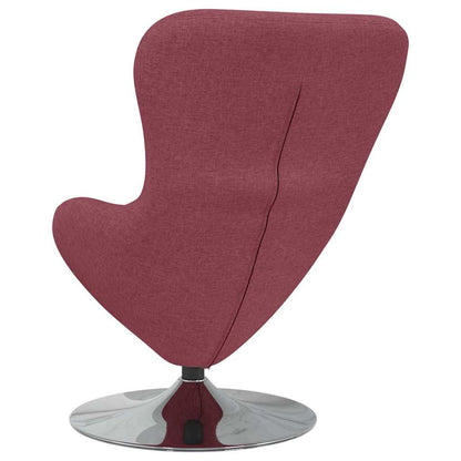 Poltrona uovo Rosso vino Tessuto