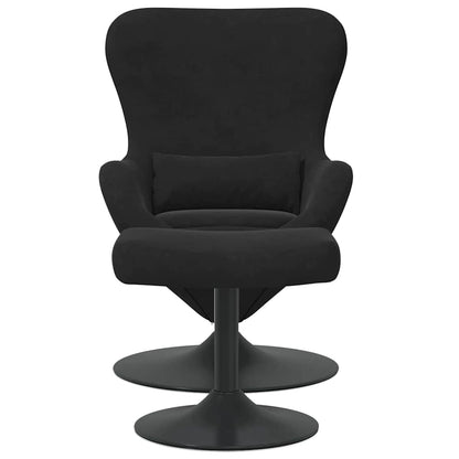 Poltrona uovo 2 pcs Nero 63 x 73 x 90 cm Velluto