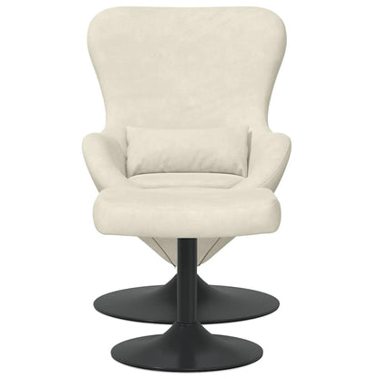 Poltrona uovo 2 pcs Crema 63 x 73 x 90 cm Velluto