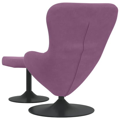 Poltrona uovo 2 pcs Viola 63 x 73 x 90 cm Velluto